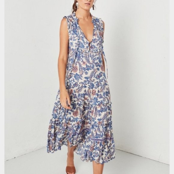 Spell & the Gypsy Etienne Sleeveless Maxi Monaco - Picture 5 of 16